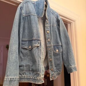 Madewell 100% cotton denim jacket